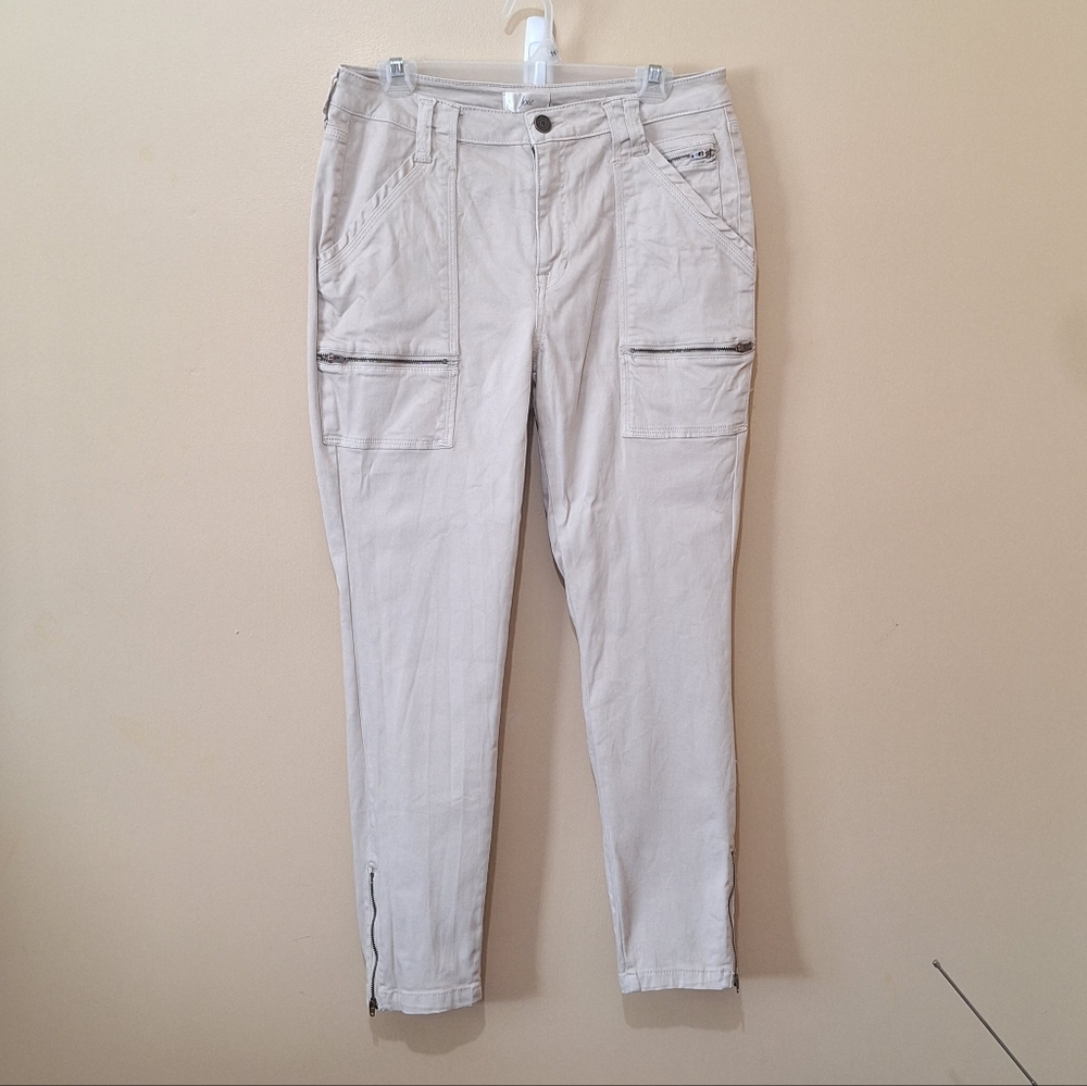 Joie Skinny Jeans With Zipper Detail